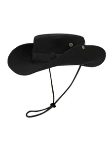 Hiking Hat Outdoor Sun Protection Wide Brim Round Edge UV Shield Sun Hat Fisherman Hat Panama Hat Style