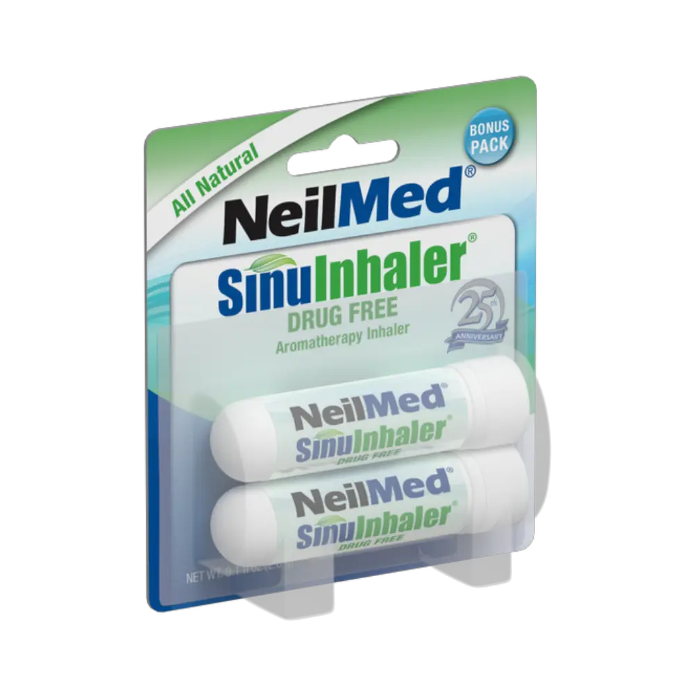 Neilmed SinuInhaler Natural Non Medicated with Insightful Design and Effective Inhalation Experience Neilmed SinuInhaler Natural Non Medicated with Insightful Design and Effective Inhalation Experience