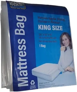 5 Mil Premium King Size Mattress Bag- Protects from Dust & Moisture for Moving 5 Mil Premium King Size Mattress Bag- Protects from Dust & Moisture for Moving