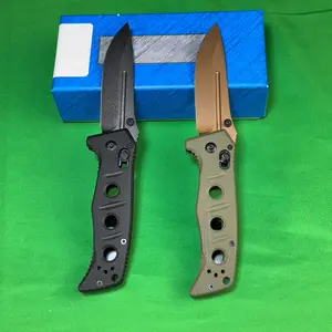 Tactical Survival Folding Knife – G10 Anti-Slip Handle, High-Hardness Sharp Blade | Outdoor Camping EDC Small Knife, Emergency Tool & Men’s Holiday Gift