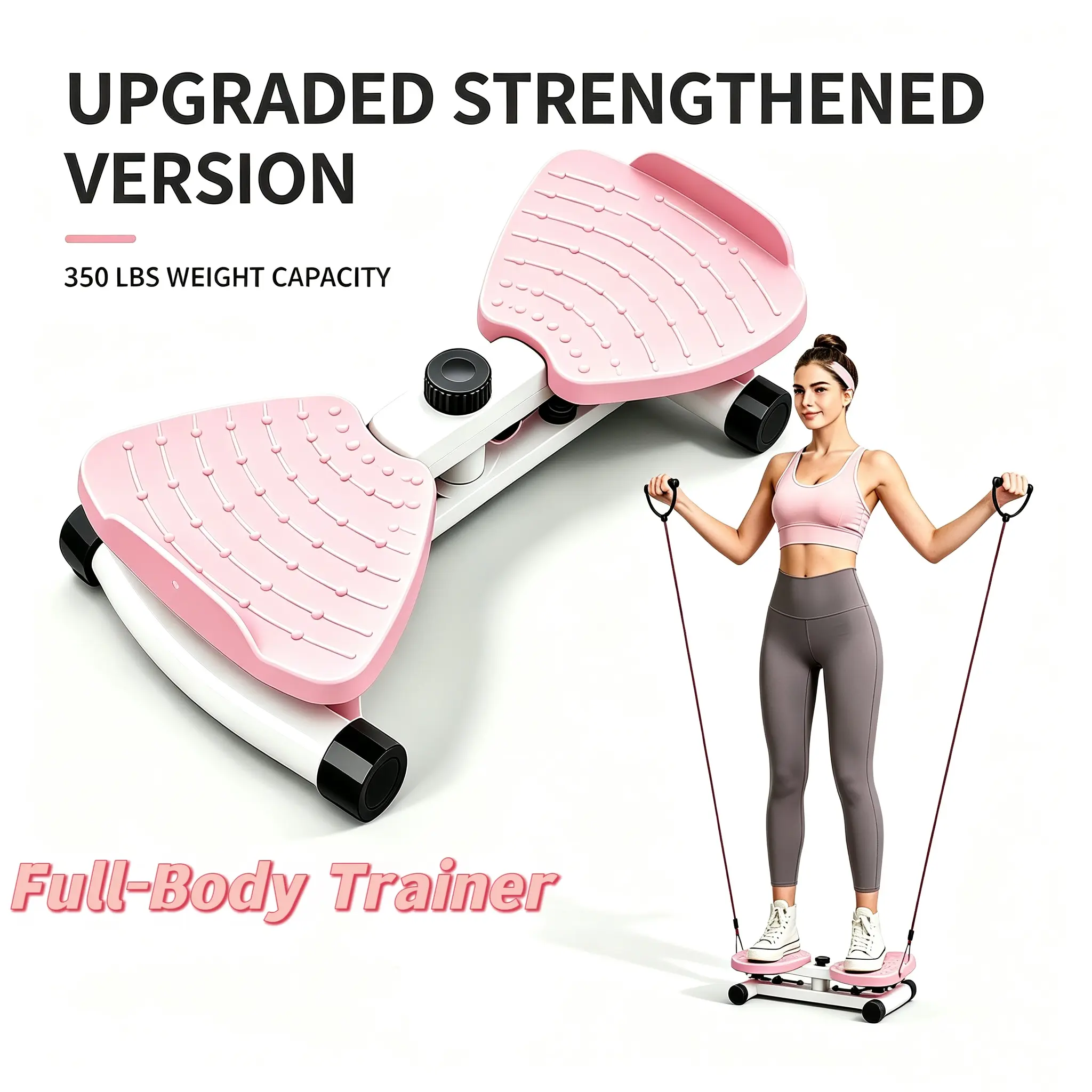 Waist Twister Gym Equipment - Home Workout Gear for Full-Body Fitness, Core & Abdominal Training, At-Home Gym Equipment