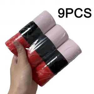 Valentine's Day & Christmas Bundle Pack Set, 9 Rolls Mixed Colors, 393.7 Inches Self-Adhesive Non-Stick Tape, Perfect for Couple Games