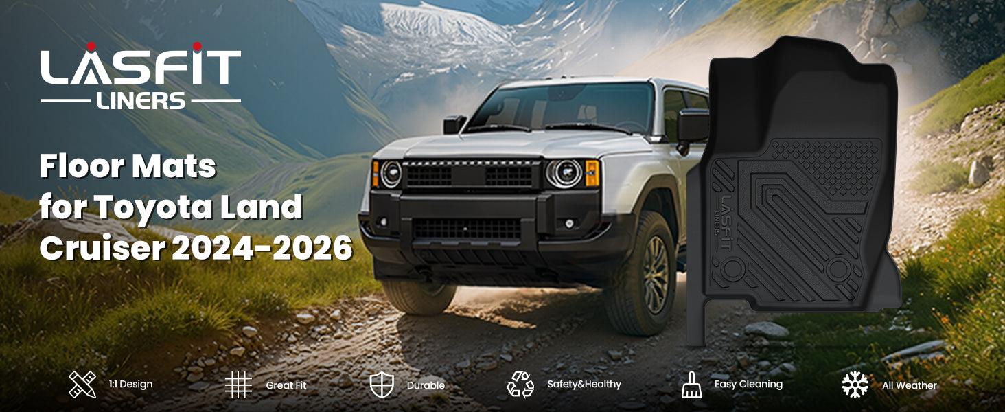 Lasfit fit for 2024-2026 Toyota Land Cruiser Floor Mats or Seatback & Cargo Mat