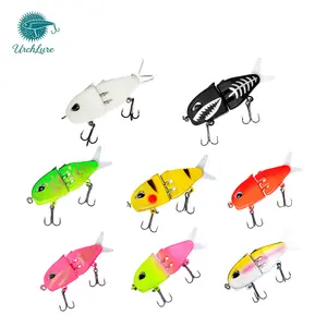 Mini Glide Bait Multi Jointed Swimbait Wobbler Slow Sinking Fishing Lure Freshwater & Saltwater Lures for Bass Perch Ideal Fishing Gear Gift