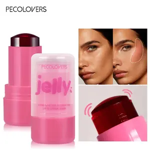 3 in 1 Waterproof Makeup Stick, Long Lasting Blush, Eyeshadow, Lipstick, Brightens in Berry, Coral, Pink, Perfect for Every Occasion, Cosmetic