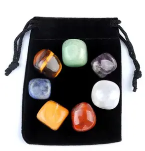 7 Chakra Tumbled Stone Set – For Balance, Healing & Creativity Natural Healthcare