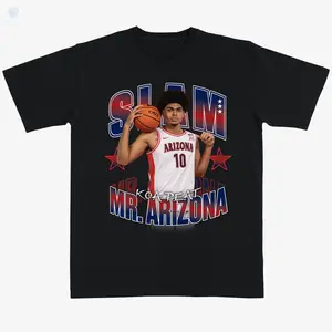 SLAM Koa 4eat Basketball T-Shirt, Casual Classic Sport Cotton Tee, Unisex Fit for Men and Women
