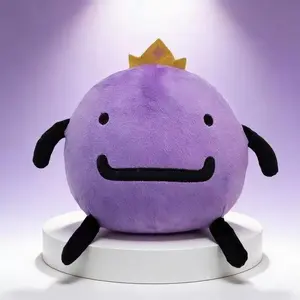 Adventure Time Pompom Prince Space Plush Toy, Soft Stuffed Gift, Circle Umber Plush Doll, Ideal for Kids and Collectors