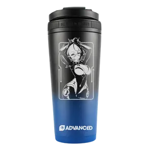 Mura Custom 26oz Ice Shaker - Navy Black Ombre