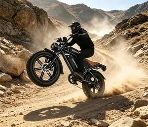 DEEPOWER QS7 Commuter Ebike for Adults, 1500W Peak Power, 48V Removable Battery, 20" All-Terrain Fat Tires, 30° Slope Climbing, 32MPH Top Speed, 40-120Mi Range