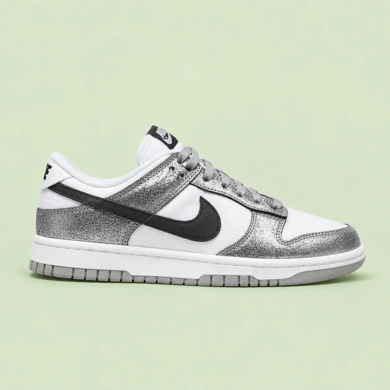 Nike Dunk Low Golden Gals Metallic Silver DO5882-001 Women's Fashion Sneaker New