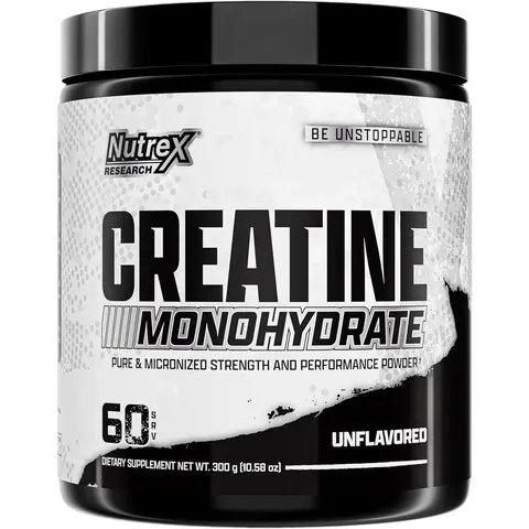 Nutrex Research Creatine Monohydrate Powder - Unflavored Micronized Creatine Powder 5g Creatine Per Serving - 60 Servings Dietary Optimum Supplement Fitness