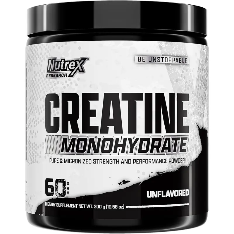 Nutrex Research Creatine Monohydrate Powder - Unflavored Micronized Creatine Powder 5g Creatine Per Serving - 60 Servings Dietary Optimum Supplement Fitness