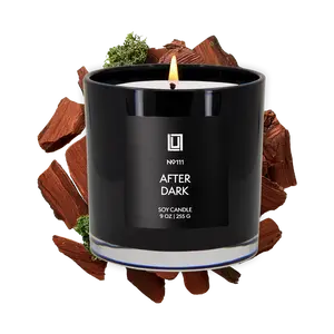 After Dark (Teak & Mahogany) | Luxury Scented Candle | 9 Oz. Jar