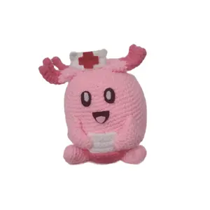 Kaye's Kreations Little Pink Nurse - Adorable Pink Nurse Doll with Red Cross Hat and Smiling Face