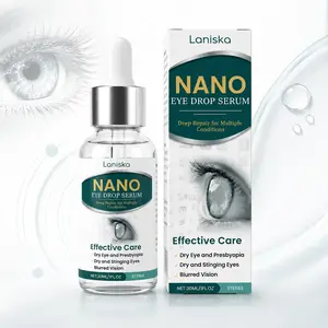 Nano Eye Drop Serum, Sterile Eye Care Drops for Dry & Tired Eyes, Moisturizing Eye with Gentle Hydrating Formula, Refreshing Comfort for Screen Use, Reading, Travel & Daily Eye Care, 30ml para ojos