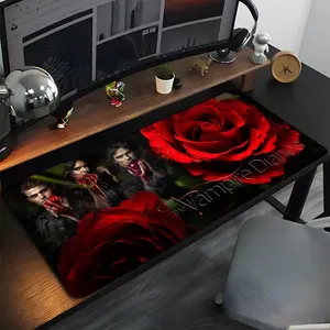 The Vampire Diaries Mouse Pad High Quality Natural Rubber Mouse Pad The Most Professional Washable Laptop Mouse Pad Non Slip Mousepad Gaming Mousepad