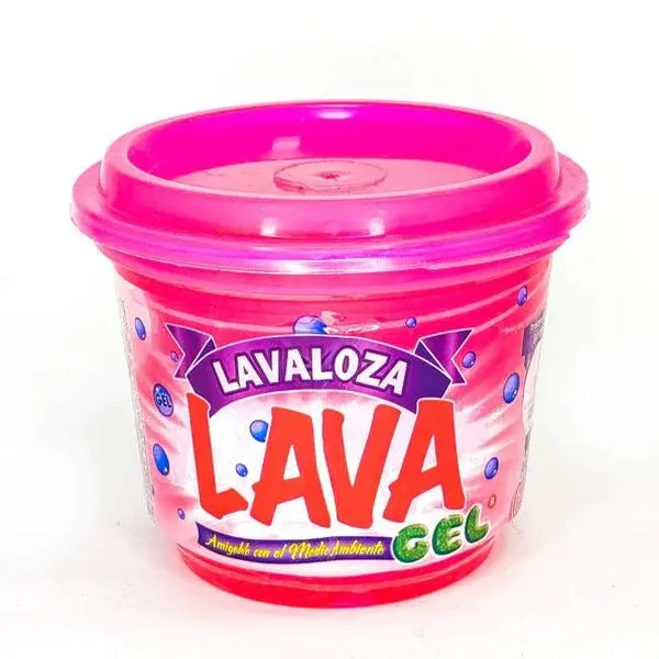 Lavagel Bubble Gum Scent Dishwashing Gel 350g (12.35 oz) – Dishwashing Paste Soap for Kitchen Cleaning – Imported from Colombia