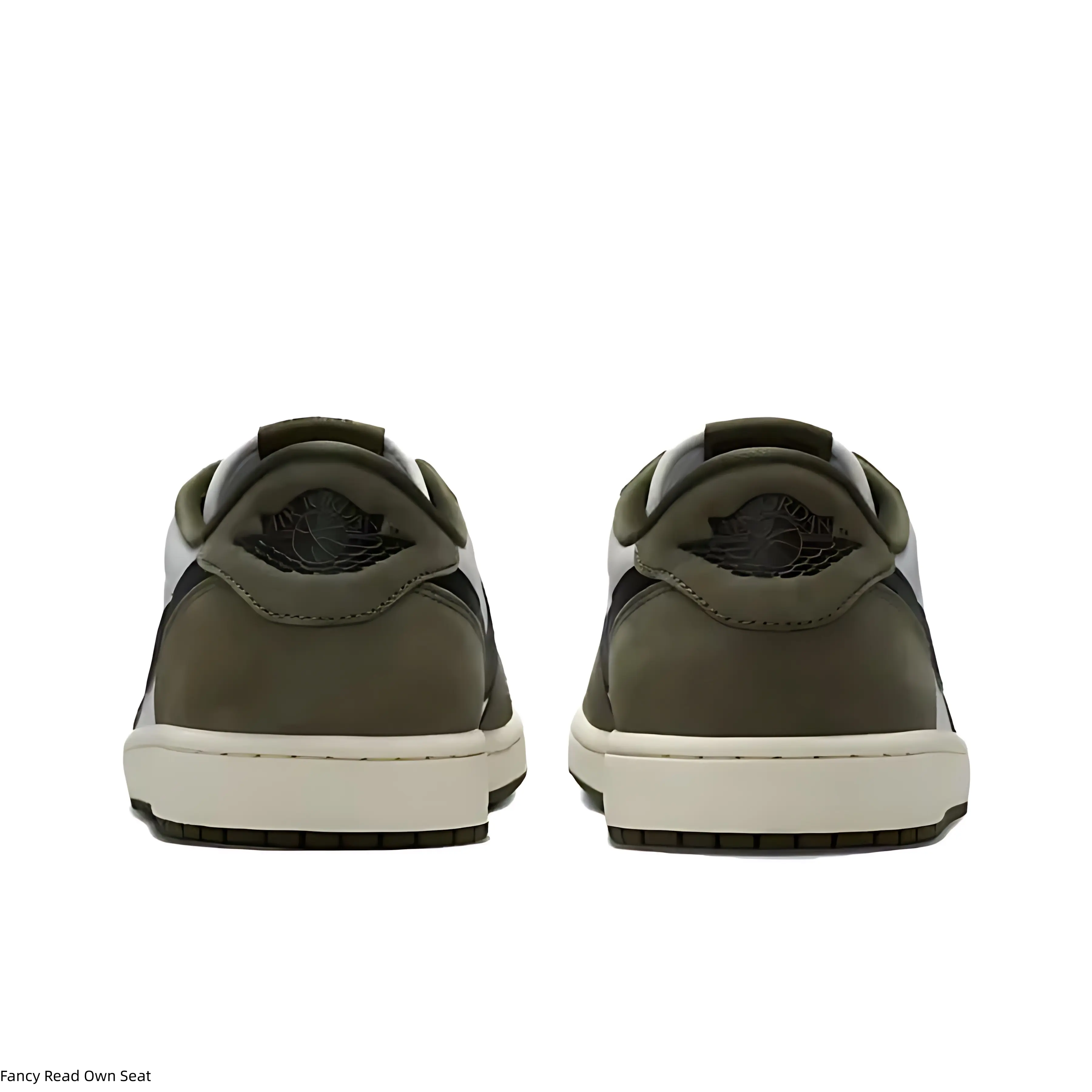 Off White Olive Green Color Block Leather Low-top Skate Shoes | Unisex | Brand New Sealed | with Original Shoe Box | All-season Sneakers