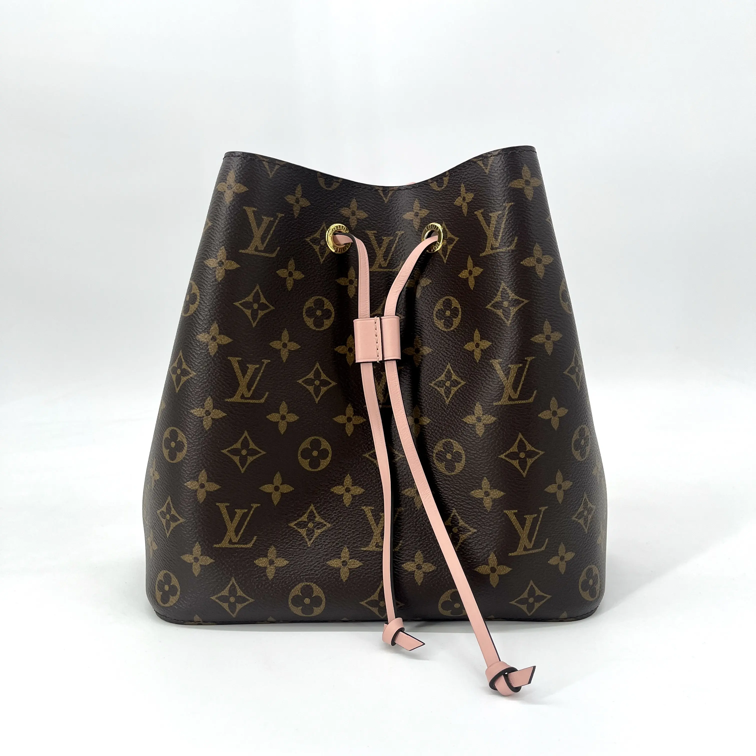 Pre-owned Louis Vuitton Monogram Shoulder Bags LV Neonoe MM Pink Rose Poudre