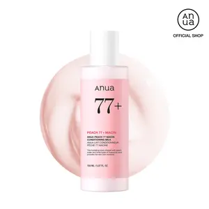 [Anua] Peach 77 Niacin Conditioning Milk 5.07 fl. oz. (150ml)｜Korean skin care, Moisturizer, skincare comfort, hydrating, niacinamide, brightening