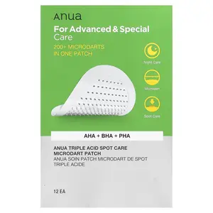 Anua Triple Acid Spot Care Microdart Patch, 12 Patches