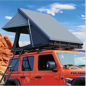 Quick Deploy Waterproof Roof Top Tent, Auto Pop-Up Car Camping Tent with Thick Mattress & External Shoe Bags for Outdoor Adventure Lovers