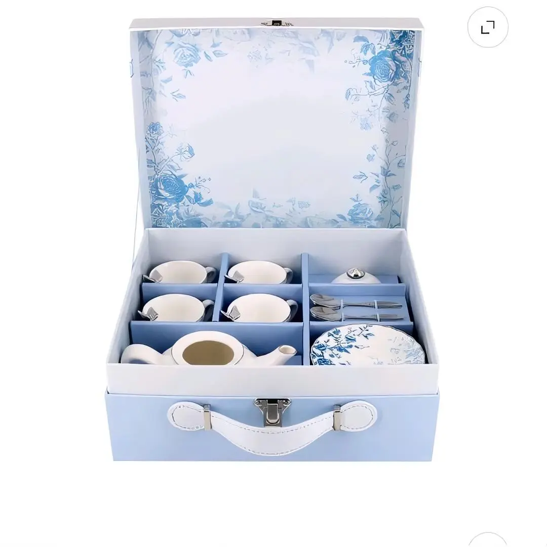 Porcelain Tea Set, 14 pc.
