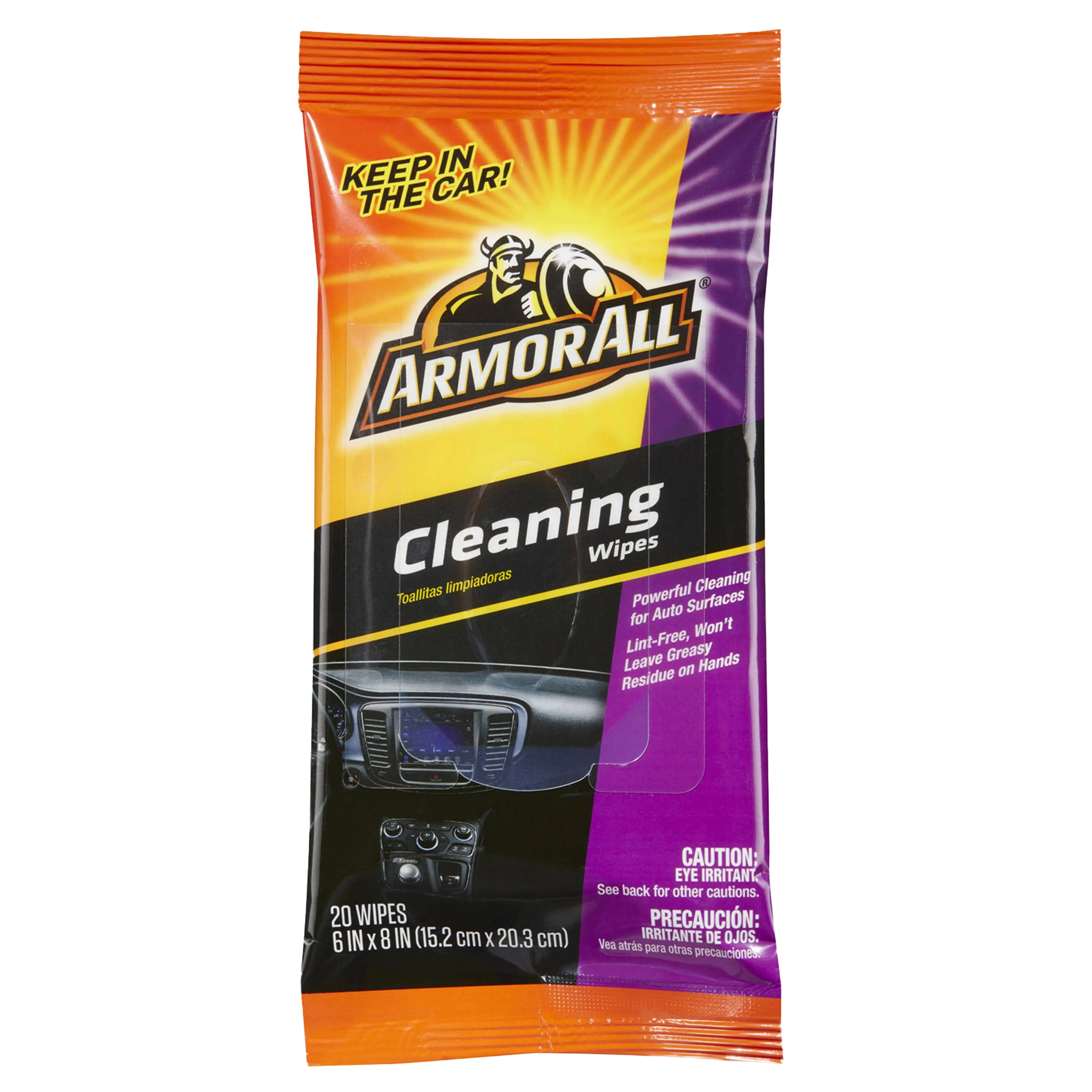 Armor All Cleaning Wipes in a Pouch (20 Count)