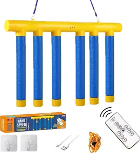 Catching Sticks Game,Catching Sticks Game Reaction Training Toy,Drop Stick Game,Sticks Game Challenge Game,Adjustable Speed Catching Game,Drop Sticks Game Challenge Game,Reflex Challenge Game (Blue)