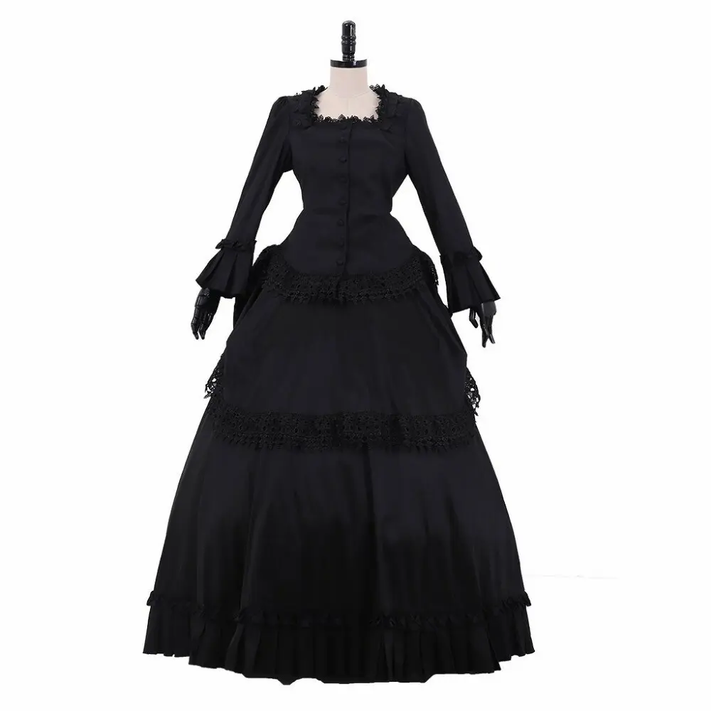 Victorian Bustle gown Dress Medieval Renaissance gown dress