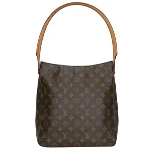 Pre-owned Louis Vuitton Canvas Shoulder Bags Looping GM Monogram Shoulder Bag