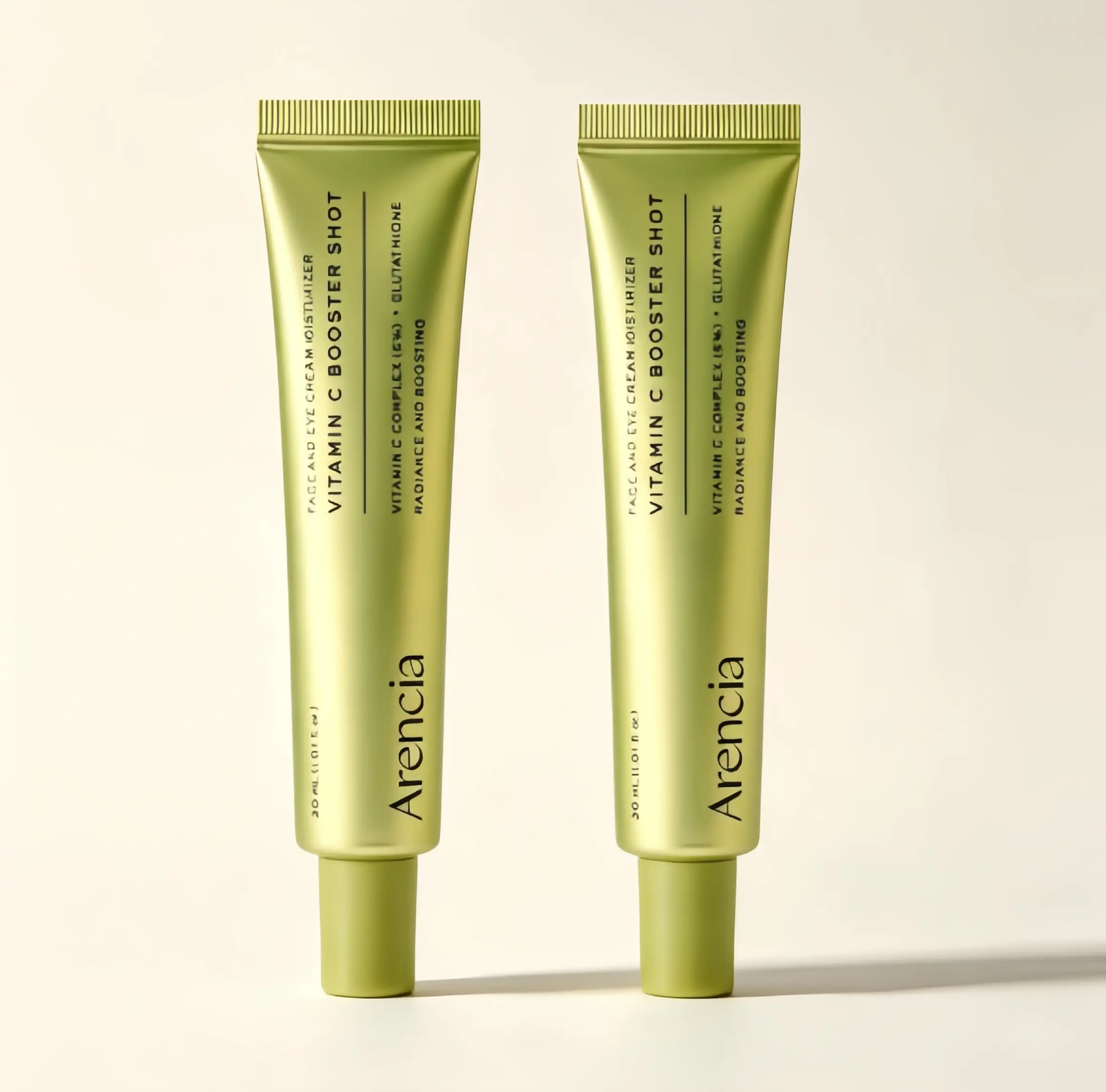 2Pcs Arencia Vitamin C Booster Shot Serum with Glutathione, Niacinamide and Vitamin E for Dark Spot Care, Fine Lines & Wrinkles, Glass Skin, Korean Skincare 30ml/1.01 fl.oz