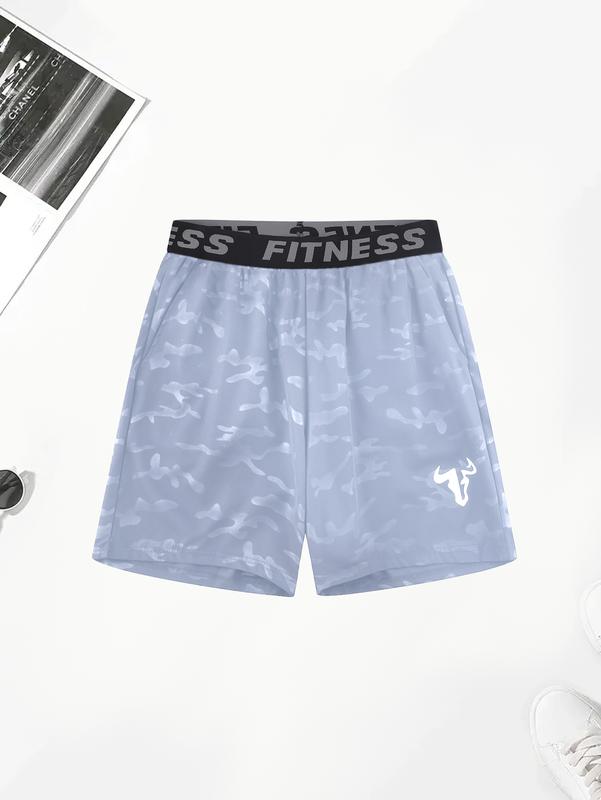 Men's Fashionable And Casual Summer Camouflage Shorts, Light And Comfortable Outdoor Sports Pants, Suitable For Running And Pool Parties