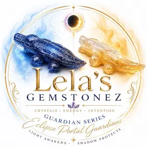 Lela’s GemStoneZ Guardian Series Eclipse Portal Guardians - Semi-Finished Non-Natural Crystal Jewelry Accessory, Home House Decor Ornaments, Statement Item crystals for healing stones