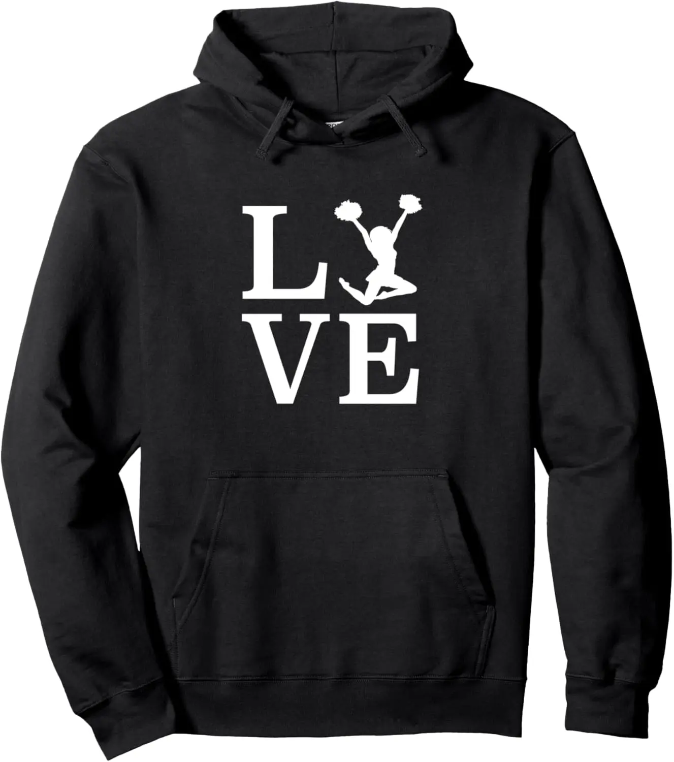 Cheerleader Gift Cheerleading Hoodie Cheer Teen Girls, Mom Pullover Hoodie