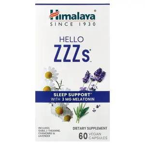 Himalaya Hello ZZZs™, 60 Vegan Capsules