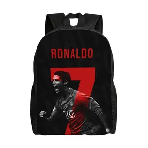 1PC back to school first day of school Portugal number 7 CR7 Daypack Men Women Adult Outdoor Sports Backpack Washable Bookbag