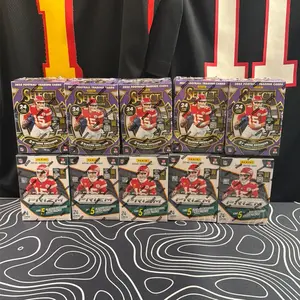 Break 323 10 Box Break - 5x 2025 Select Football Blaster Boxes + 5x Prizm Football Blasters PYT Break