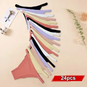 Of SeamlessWomen'SUnderwear, Fan-shaped, SeamlessTechnology.The Fabric ls Light AndBreathable, Suitable ForVariousCombinations And ShowsExquisiteness. seamless knicker soft minimalist panty Women's T-Back Thongs