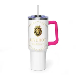 40 oz water bottle, stainless steel coffee mug Umbler Insulated Travel Mug for life Drinkware Portable Washable