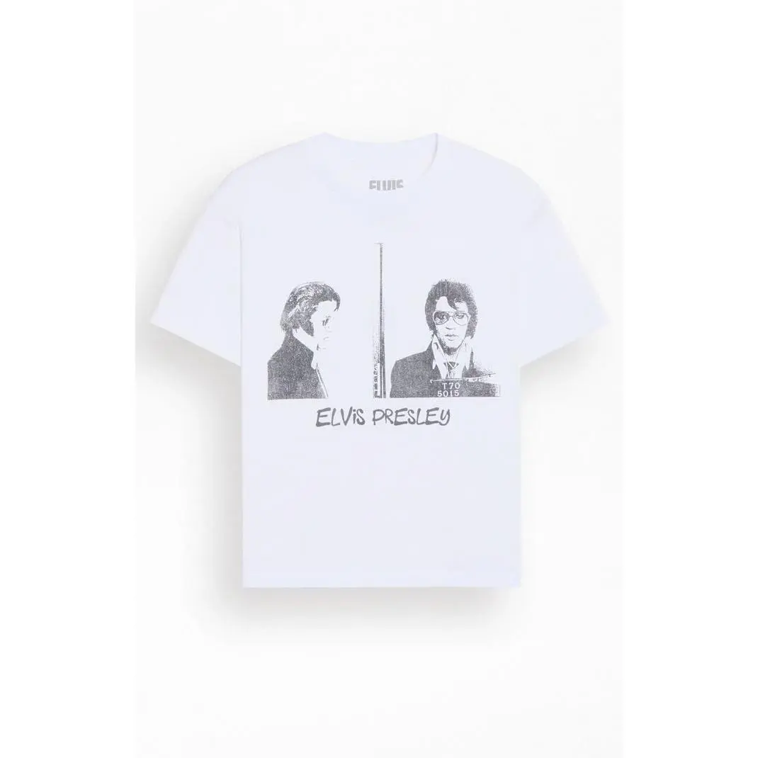 PacSun Men's Elvis Presley King Of Rock 'N Roll T-Shirt - Multicolor