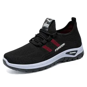 Women's Comfortable Casual Sneakers Breathable Stretch Knit Upper Soft Shock Absorbing Midsole Non-Slip Wear-Resistant Outsole Lace Up Design Lightweight Fashion Walking Shoes for Women Daily Outfits Standing Work & Everyday  Breathable Anti-Slip Shoes