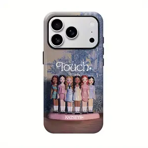 Fashionable Artistic Music-Themed katseye Case - Durable | Camera Cutout Design | Shockproof & Anti-Slip Matte Finish | Low Profile Luxury, UV Printed for iPhone 17 16 15 14 13 12 11 Pro Max Plus Air Shockproof Phone Cover,Cellphone Casing Screen Protect