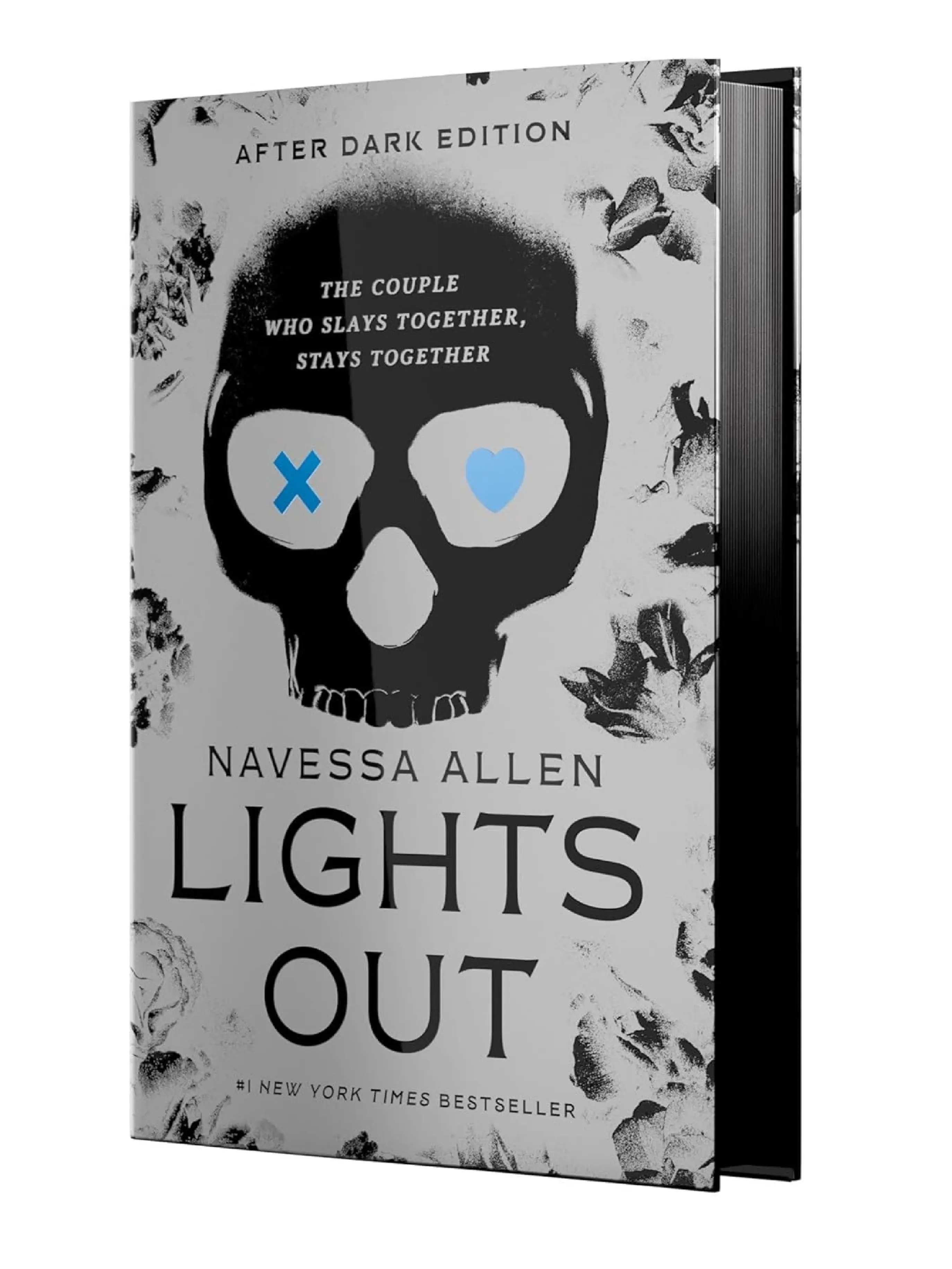 Lights Out: Collector's Edition - An Into Darkness Gothic Dark Romance Novel by Navessa Allen, Foil Hardcover Deluxe Book, Dark Romance Books Dark Romantasy Retelling