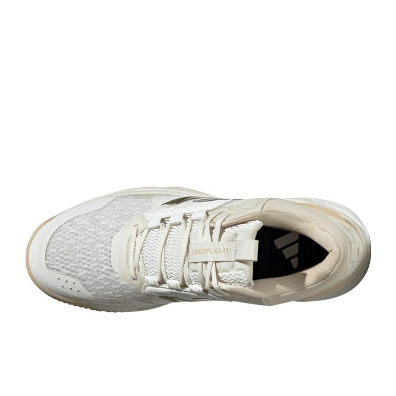 adidas Womens Crazyflight 6 Mid Volleyball Sneakers Shoes - Off White