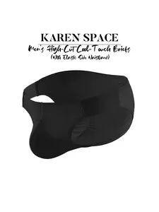 Men's Sexy Fashion Triangle Briefs, Fitted Elastic Low Waist Underwear, Soft Comfortable Bikini Style Panties for All Seasons