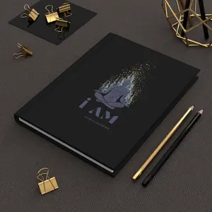 Hardcover Journal, Divine and Dangerous Matte Notebook, Peace with Edge, Holy Chaos, Rhythm, Not Perfect but Real, Bullet Journal, Dream