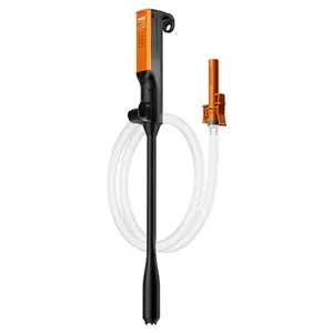 ANSE X1 Portable Battery-Powered Fuel Transfer Pump 2.5GPM, Leak-Proof Safety Design, Lightweight & Easy to Use for Lawn Mowers, Boats & Outdoor Equipment (Battery Not Included)-White