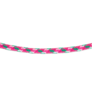 Paracord Necklace - Pink/Green